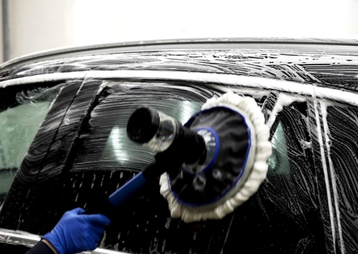 国産メーカーと共同開発したオリジナルのコーティング剤